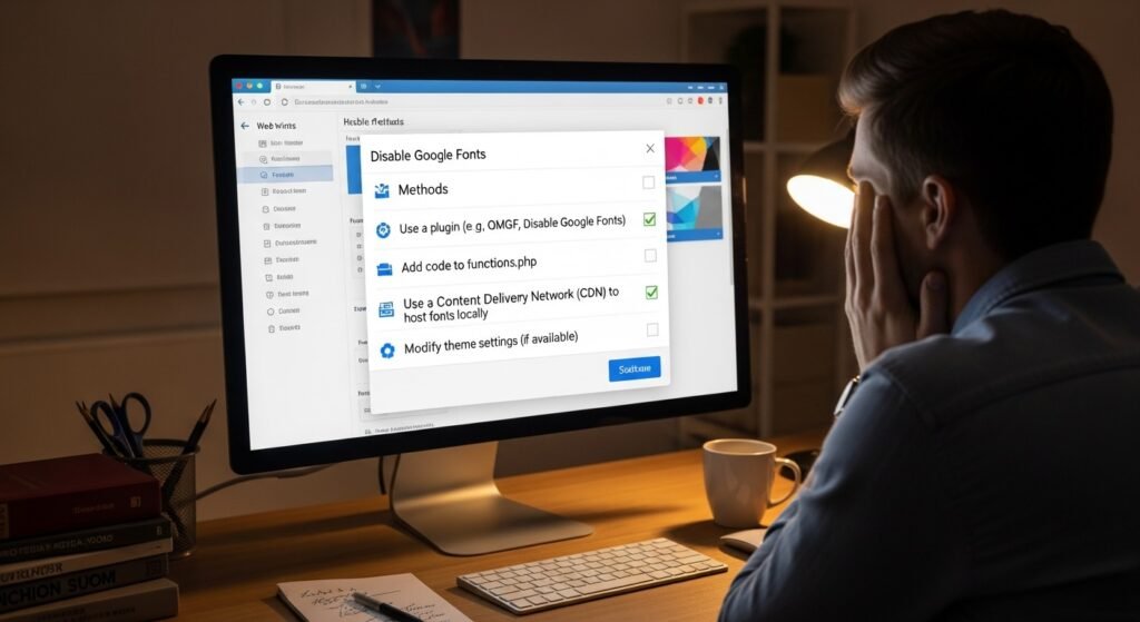 How to Incapacitate Google Fonts on Your WordPress Website in 2026 3 How to Incapacitate Google Fonts on Your WordPress Website 3