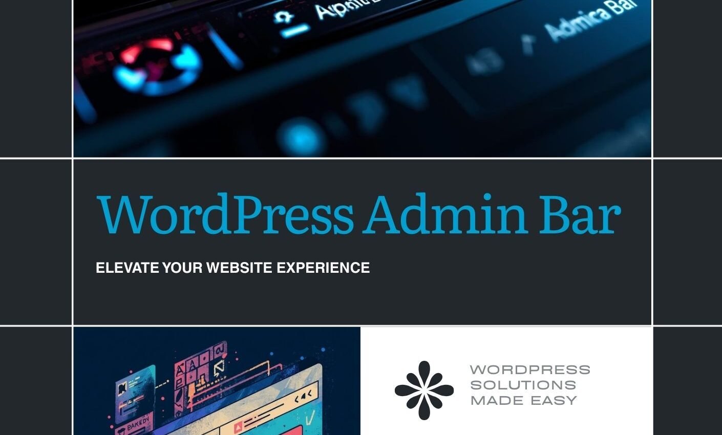  WordPress Admin Bar 