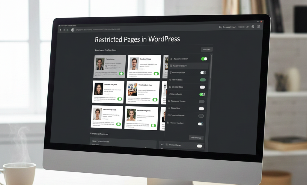 Restricted Pages in WordPress